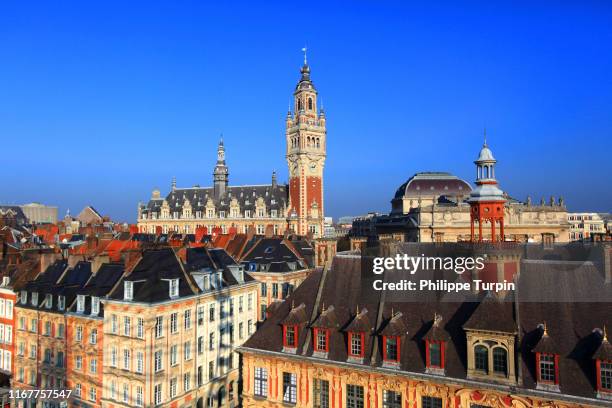 europe, france, hauts de france, lille. historic center - nord fotografías e imágenes de stock