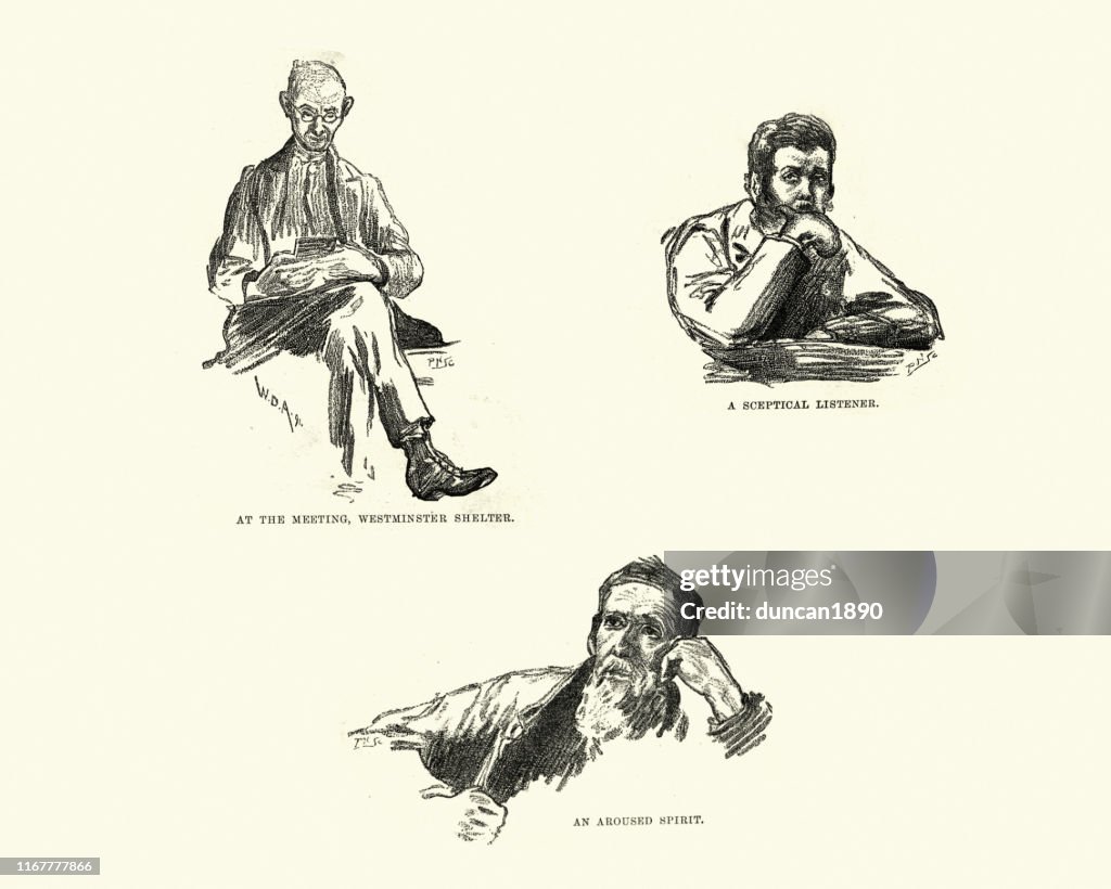 Character sketches from the Salvation army social scheme, Victorian, 1891