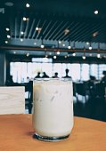 ice latte in starbucks