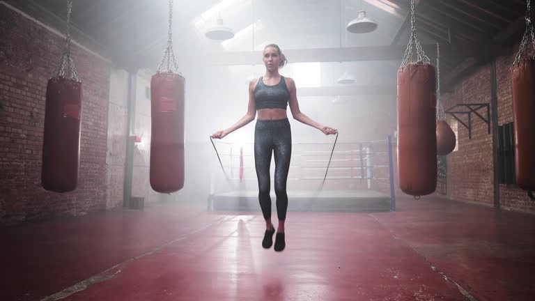 Jump Roping Woman 1,236 Woman Jumping Rope Stock Videos, Footage, & 4K Video Clips ...