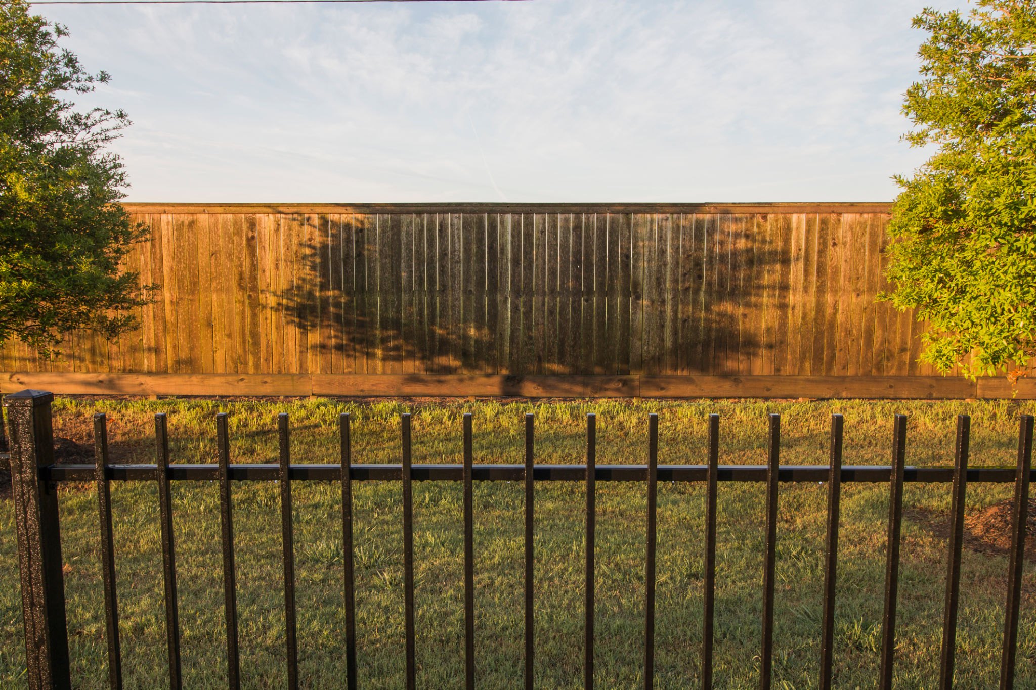 okc backyard fence