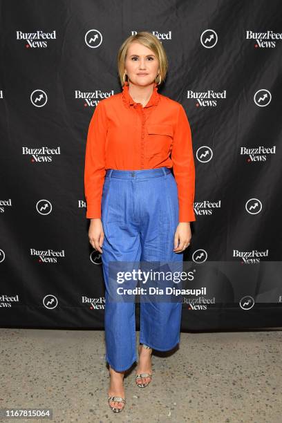 Jillian Bell at BuzzFeed's "AM to DM" on August 13, 2019 in New York City.