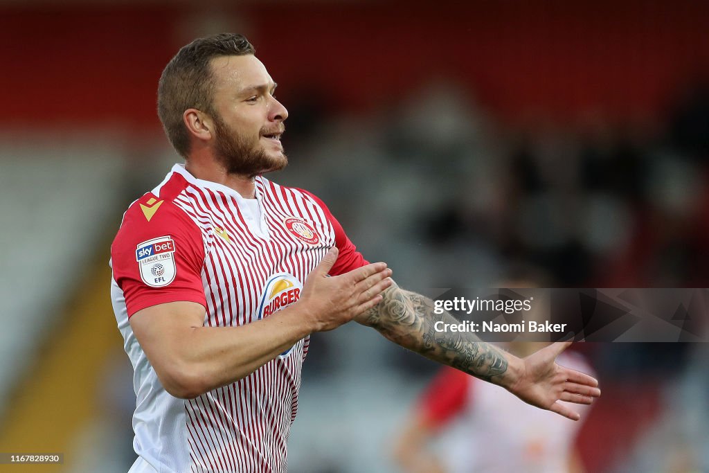 Stevenage v Southend United - Carabao Cup First Round