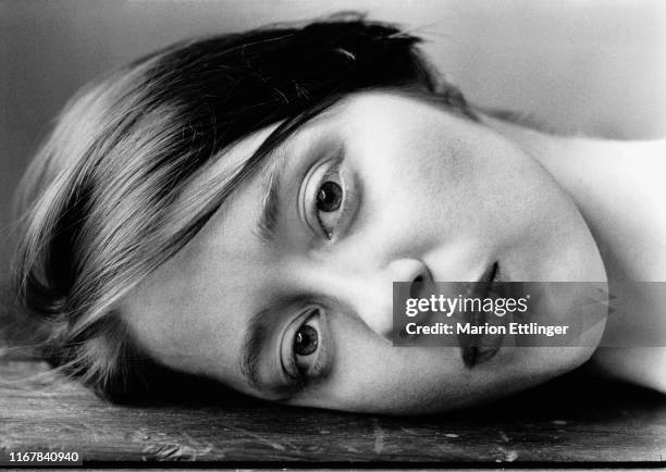 Singer/Songwriter Suzanne Vega is photographed in 1991.