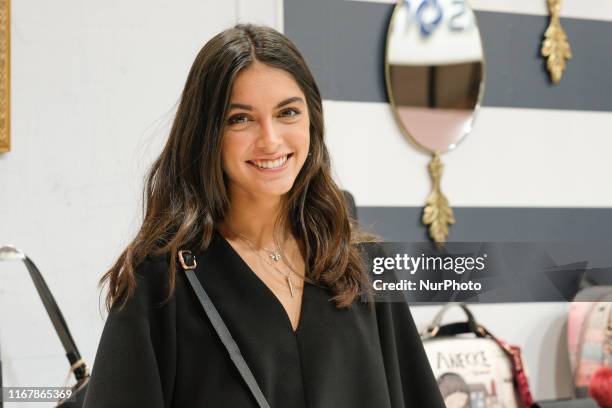 Lucia Rivera Romero at Anekke brand event during Momad Metropolis in Madrid on, 13 September 2019. Spain