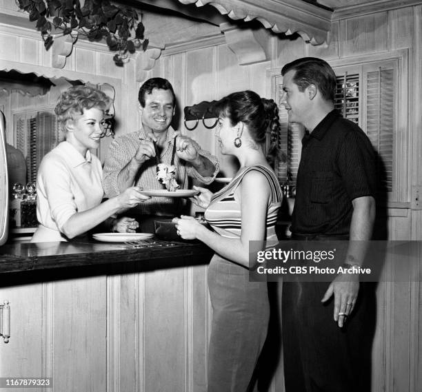 David Janssen, lead star of the CBS television detective drama, Richard Diamond, Private Detective, is relaxing at home. Los Angeles, CA. David...