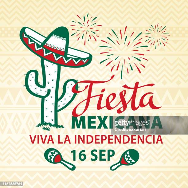 illustrations, cliparts, dessins animés et icônes de indépendance de la fiesta mexicaine - nombre 16
