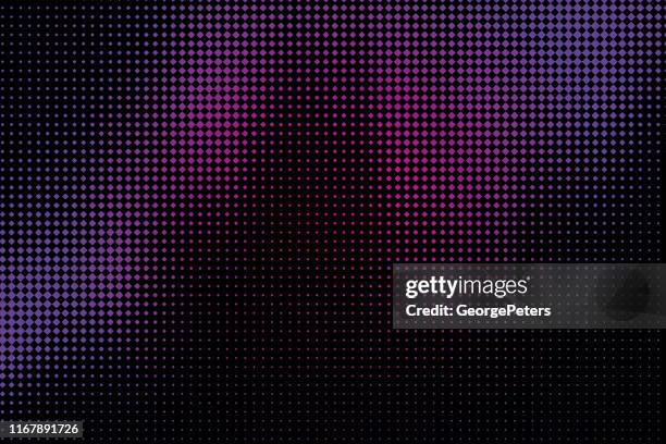 halftone pattern abstract background with motion blur - aurora borealis stock illustrations