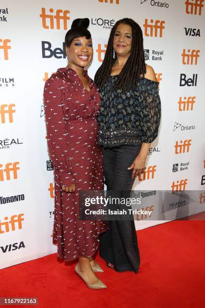 Chinonye Chukwu and Kathryn Bostic attend the "Clemency" premiere during the 2019 Toronto International Film Festival at Roy Thomson Hall on...