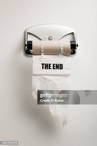 empty toilet roll - no toilet paper stock pictures, royalty-free photos & images