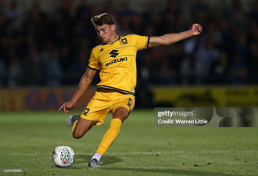 AFC Wimbledon v Milton Keynes Dons - Carabao Cup First Round