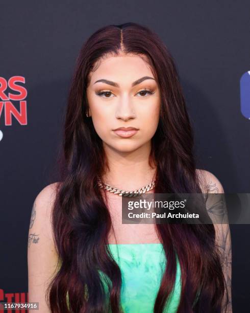 Personality Danielle Bregoli attends the LA premiere of "47 Meters Down Uncaged" the at Regency Village Theatre on August 13, 2019 in Westwood,...