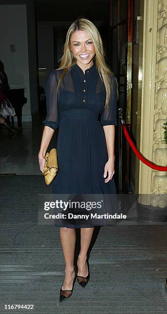 Adele Silva during Tesco Magazine Mum Of The Year Award - Outside Arrivals in London, Great Britain.