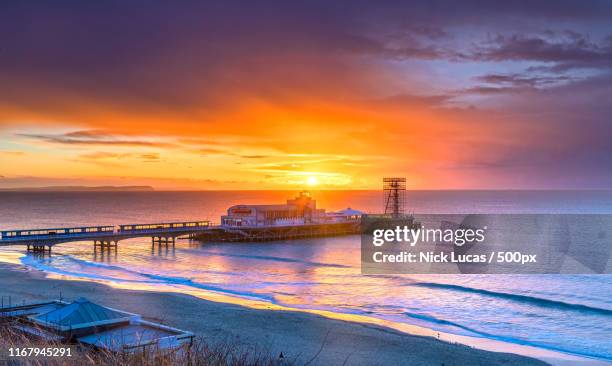 solent sunrise - isle of wight - fotografias e filmes do acervo