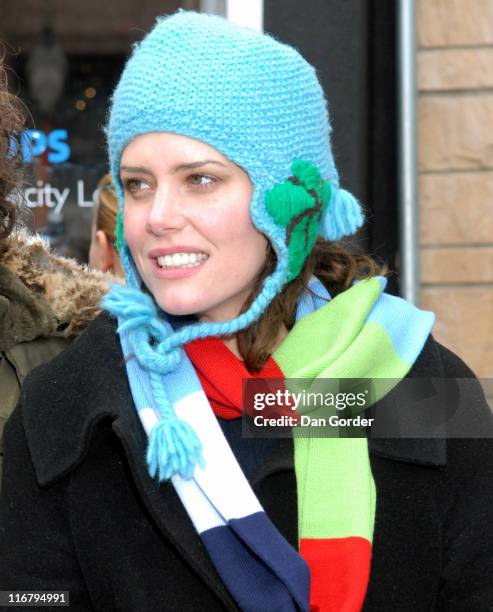 Ione Skye during 2007 Park City - Seen Around Town - Day 3 at Streets of Park City in Park City, Utah, United States.