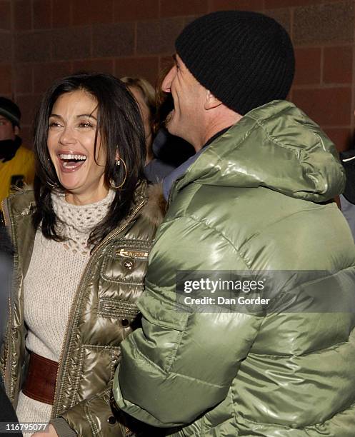 Teri Hatcher and Stephen Kay during 2007 Sundance Film Festival -"Resurrecting The Champ" Premiere at Eccles in Park City, Utah, United States.