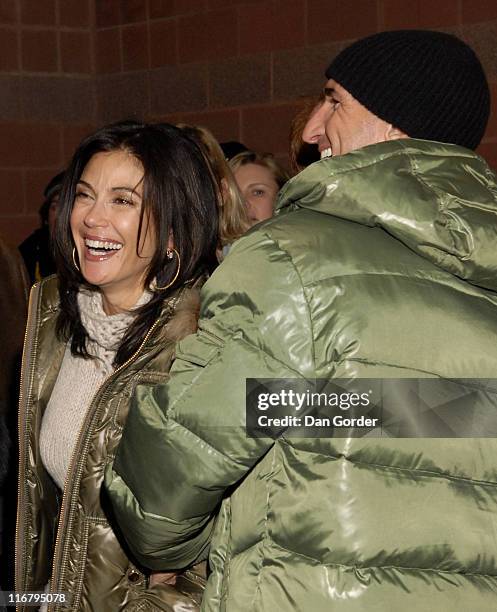 Teri Hatcher and Stephen Kay during 2007 Sundance Film Festival -"Resurrecting The Champ" Premiere at Eccles in Park City, Utah, United States.