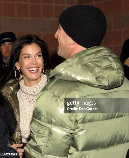 Teri Hatcher and Stephen Kay during 2007 Sundance Film Festival -"Resurrecting The Champ" Premiere at Eccles in Park City, Utah, United States.