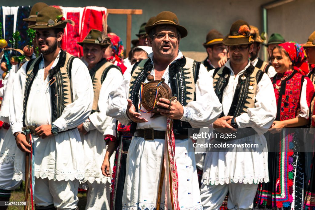 Romania Rotti Traditional Romanian People