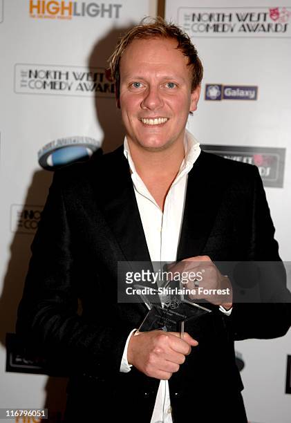 Antony Cotton during North West Comedy Awards 2007 at Midland Hotel in Manchester, Great Britain.