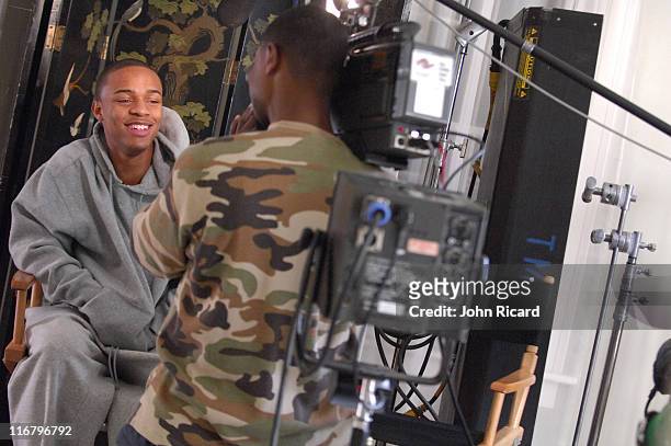 Bow Wow during Bow Wow on the Set of "Outta My System" Music Video Featuring T-Pain - February 3, 2007 at Metropolis Studios in Los Angeles,...