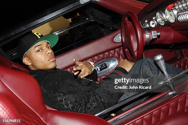 Bow Wow during Bow Wow on the Set of "Outta My System" Music Video Featuring T-Pain - February 3, 2007 at Metropolis Studios in Los Angeles,...