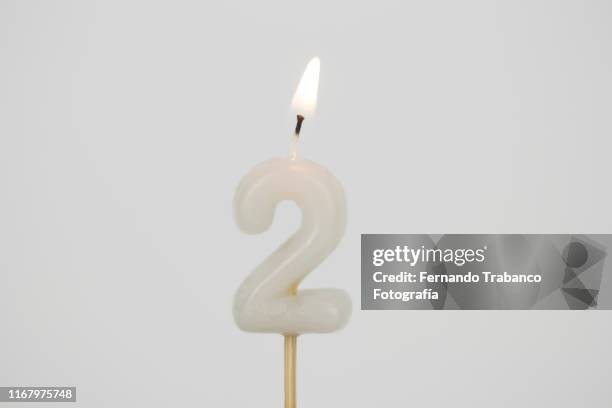 number 2 - 2nd anniversary stock pictures, royalty-free photos & images