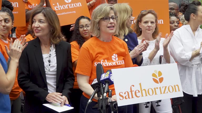 safe horizon virtual event: tea time with liz and lisa... Safe Horizon Ariel Zwang Videos and HD Footage - Getty Images