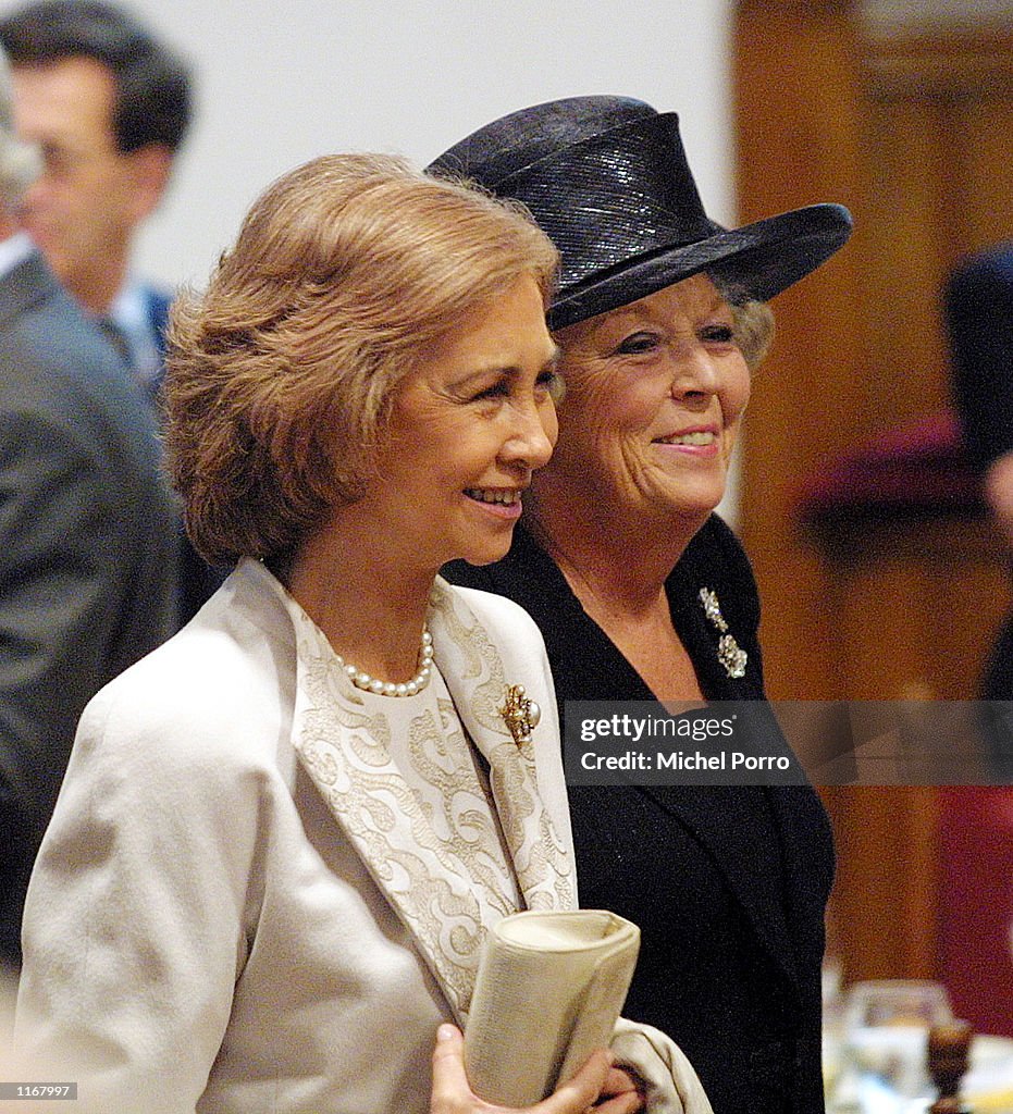 Spanish Royals Visit Netherlands