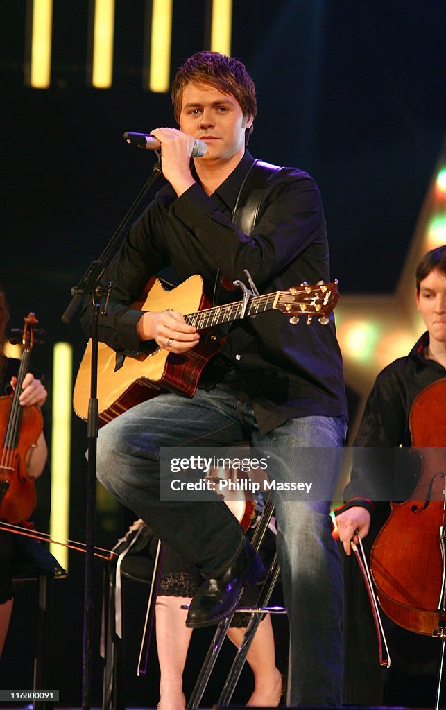 Brian McFadden Performs on "You're A Star" at The Helix in Dublin - March 11, 2007