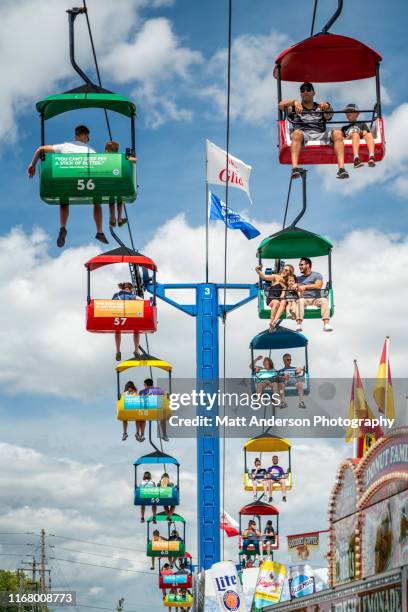 Sky Fair Rides Wisconsin State Fair Park Photos and Premium High Res Pictures - Getty ...