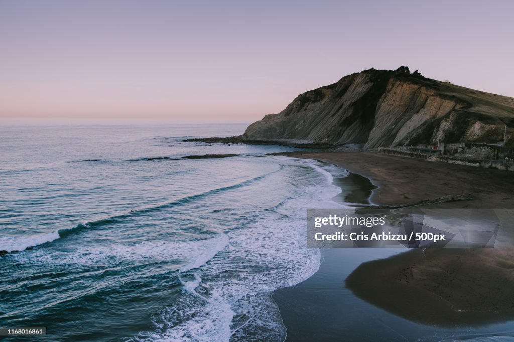 Sunset Flysch Zumaia