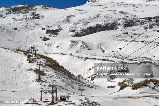 ski resort alto campoo, cantabria, spain - teodosio moreno fotografías e imágenes de stock