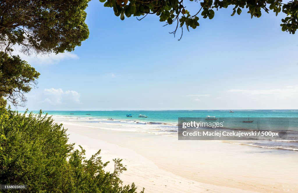 Amazing Diani Beach Seascape, Kenya