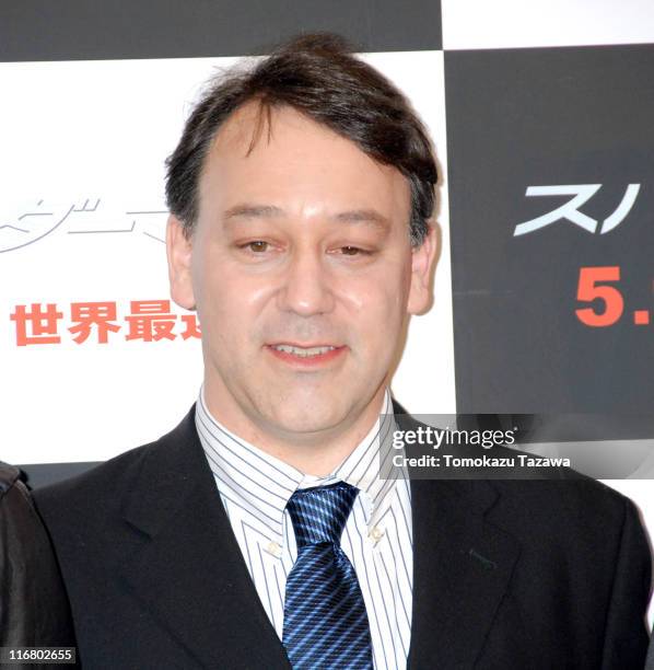 Sam Raimi, director. During "Spider-Man 3" Tokyo Press Conference - Photocall at Roppongi Academy Hills in Tokyo, Japan.