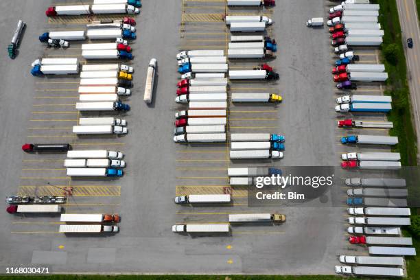 460 Aerial Truck Stop Stock Photos, High-Res Pictures, and Images