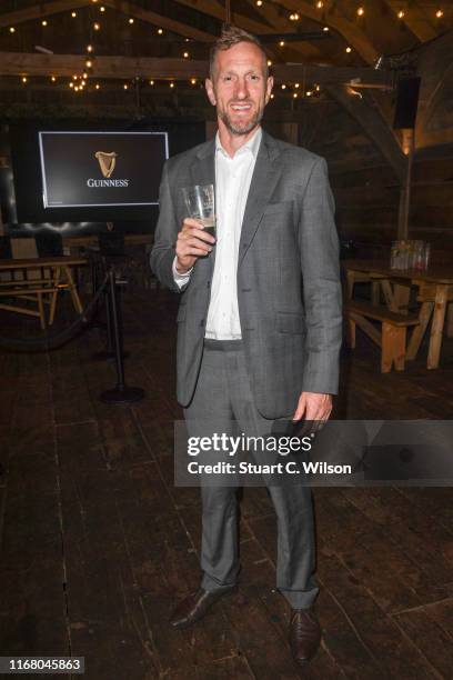 Will Greenwood attends the launch of Guinness's new 'Liberty Fields' documentary, an inspirational film that tells the story of a pioneering team of...