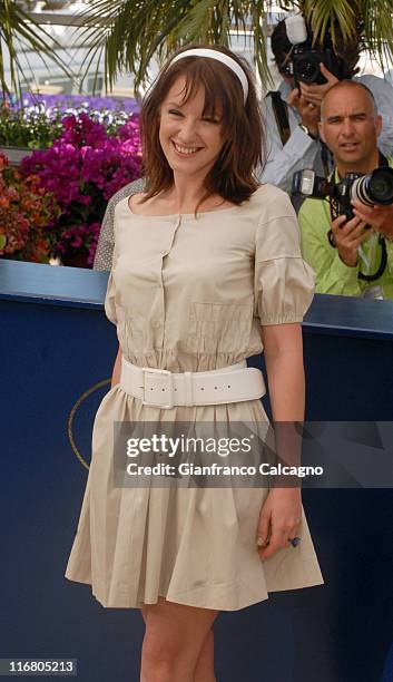 Ludivine Sagnier during 2007 Cannes Film Festival - "Les Chansons d'Amour" Photocall at Palais des Festivals in Cannes, France.