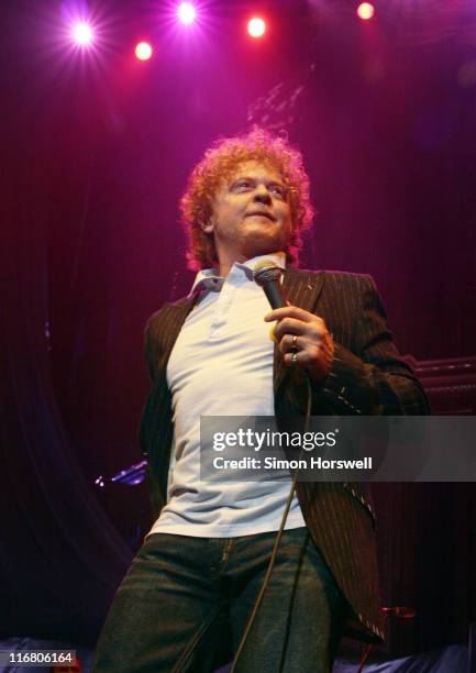 Mick Hucknall of Simply Red during Simply Red in Concert at Royal Albert Hall - May 24, 2007 at Royal Albert Hall in London, Great Britain.