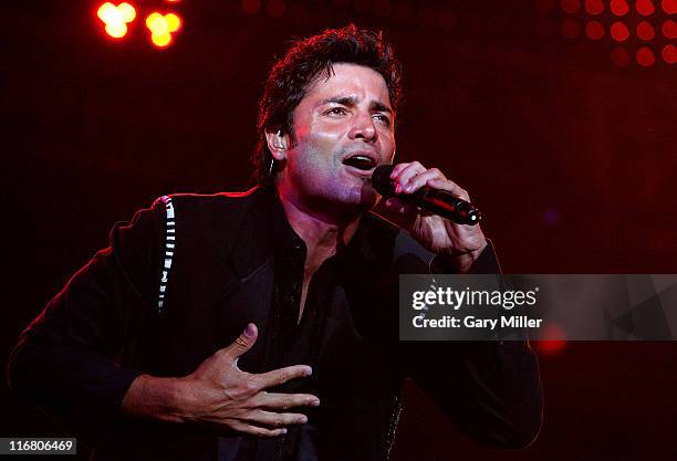 Chayanne during Chayanne in Concert at The AT&T Center in San Antonio, Texas - June 2, 2006 at The AT&T Center in San Antonio, Texas, United States.