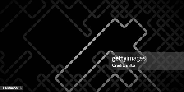 black background - circular maze stock illustrations