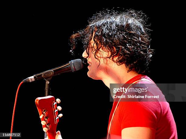 The White Stripes during O Wireless Festival 2007 - Leeds - Day 1 in Leeds, United Kingdom.