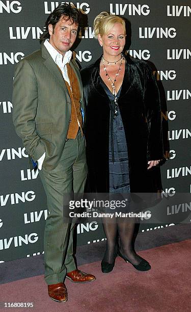 Laurence Llewelyn Bowen attends the Living 2007 September Schedule Launch at Victoria House on September 19, 2007 in London.