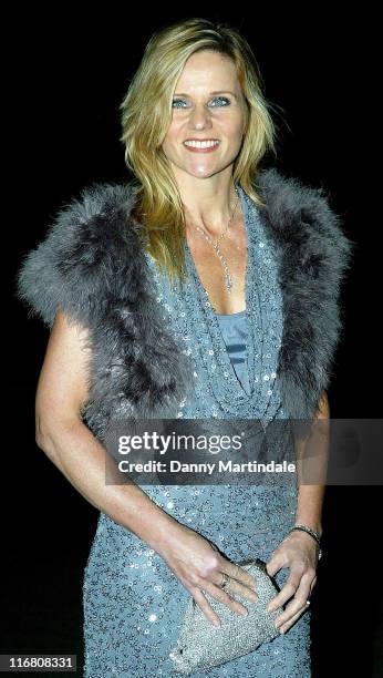 Linda Barker attends the Breast Cancer Care 2007 Fashion Show at the Grosvenor Hotel on October 3, 2007 in London, England.