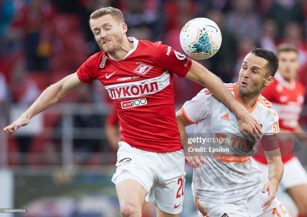 FC Spartak Moscow vs  FC Ural Yekaterinburg - Russian Premier League