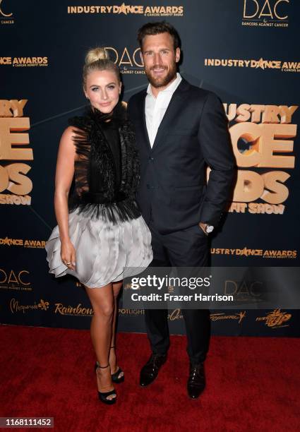 Julianne Hough and Brooks Laich attend the 2019 Industry Dance Awards at Avalon Hollywood on August 14, 2019 in Los Angeles, California.