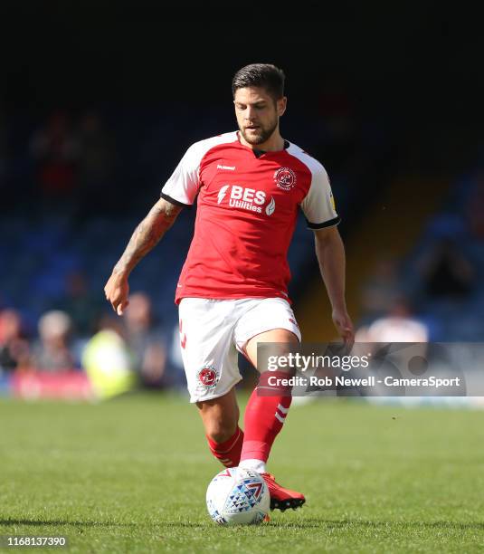 Fleetwood Town's Danny Andrew during the Sky Bet League One match between Southend United and Fleetwood Town at Roots Hall on September 14, 2019 in...