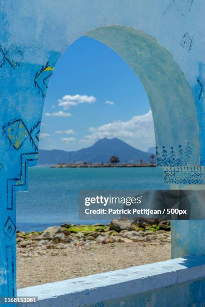 by the seaside in tunisia - tunis stock pictures, royalty-free photos & images