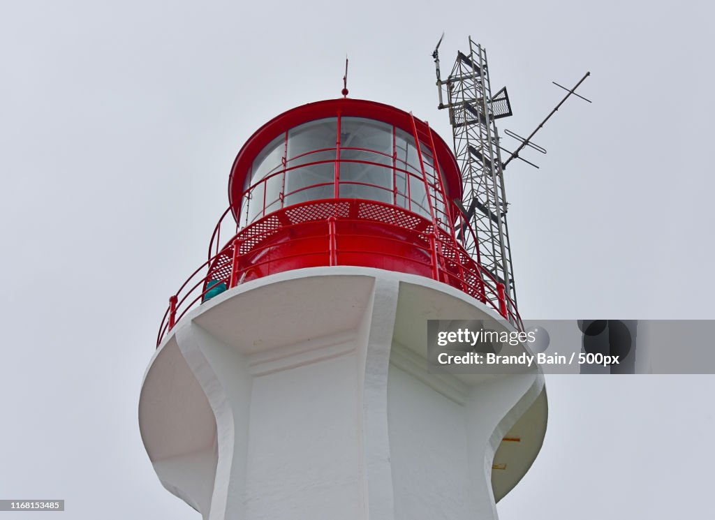Sheringham Point Lighthouse Bc Canada - Up Angle