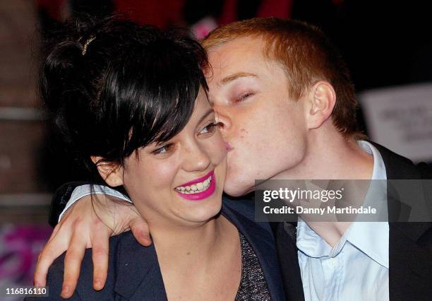 Lily Allen and Alfie Allen attend the Brick Lane Gala Screening at The West End Odion, London. October 26.